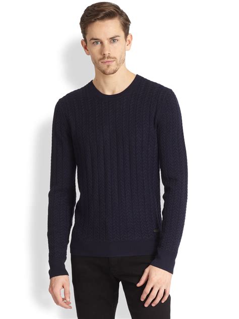 Men's Burberry Wool Sweaters 